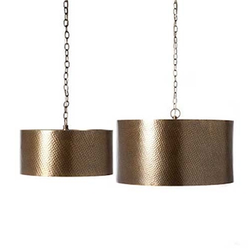 Hammered Pendant Light