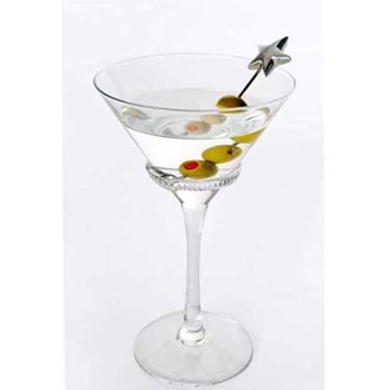 Clear Belted Martini