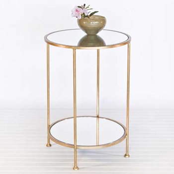 Chico Gold Side Table