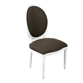 Medallion White Chair
