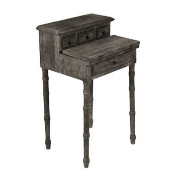Flip Four Drawer Mocha Side Table