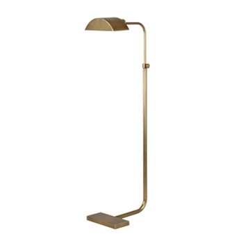 Koleman Task Natural Bronze Floor Lamp