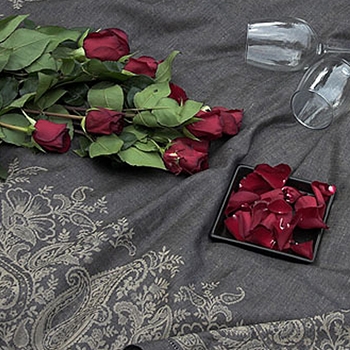 Paisley - Black Napkin