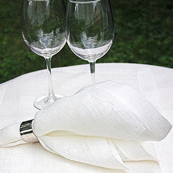 Urban Chic - White Napkin