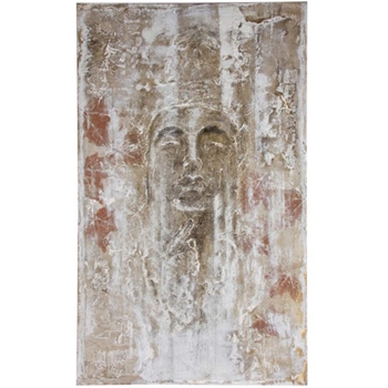 Buddha Lady (II) Oil Print