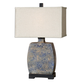 Brinson Blue Table Lamp