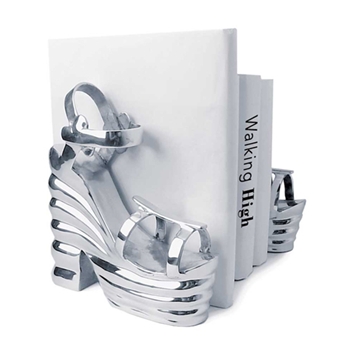 Carmen Shoes Aluminum Bookends