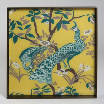 Peacock Maize Tray