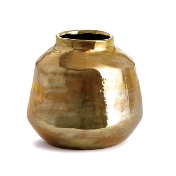 Vase - Gilda Gold 6W/5.5H