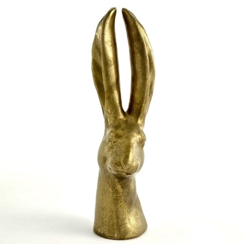 Figure - Gold Rabbit Large 8W/20H