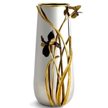 Aram Black Iris Vase Large 7W/4D/14H