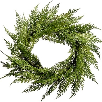 EVW - Wreath - Cedar Green 12in - YWC411-GR
