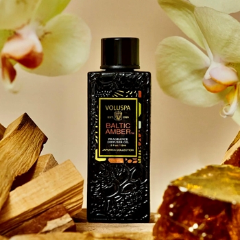 Voluspa - Japonica - Baltic Amber Fragrance Diffuser Essential Oil  .5OZ