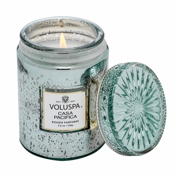 Voluspa - Vermeil Casa Pacifica Lidded Jar Candle 5.5oz  50HR