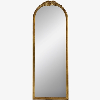19W/56H Mirror - Etienne Rose - Narrow Dome Gold Finish