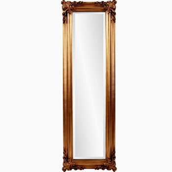16W/58H Mirror - Vincenzo Gild Carved Wood 2in Depth