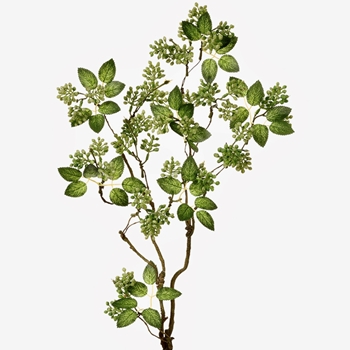 Sedum Branch With Leaves Green 35in FSS010-GR