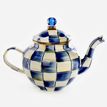 Royal Check Teapot 4Cup