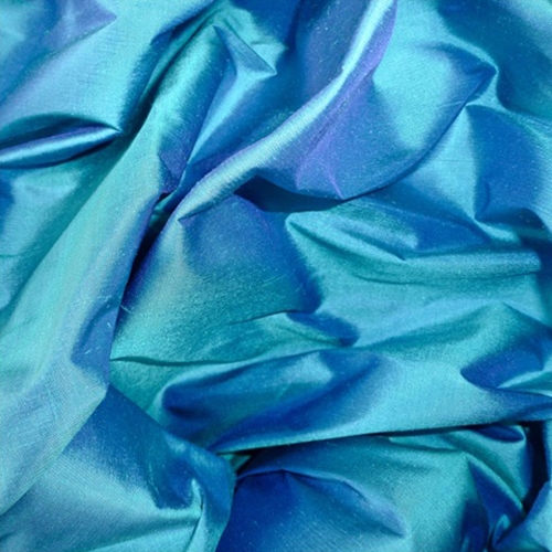 Chintz & Company - Decorative Furnishings - Silk Shantung - Azure