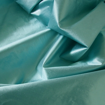 Silk Lurex - Aqua - 54in, 65% Silk, 35% Lurex. Dry Clean Only, Do not expose to sunlight.