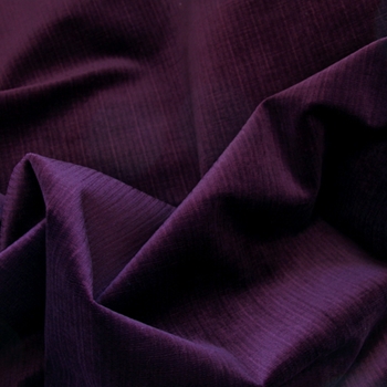 Velvet - Bristol Purple, 54in, 66% Rayon, 34% Cotton Back