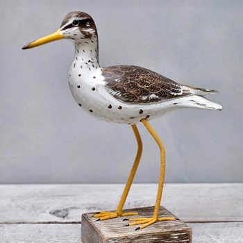 Bird - Sandpiper Speckled Standing 9in