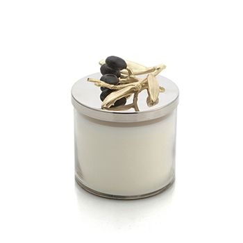 Lidded Candle - Olive Branch