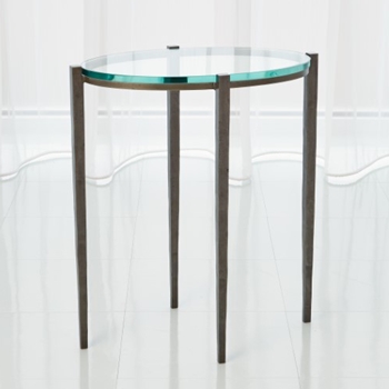 Accent Table Petit Oval 18W/12D/20H