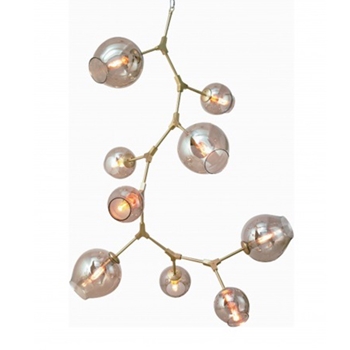 Gold Madrone Chandelier
