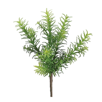 Rosemary - Leaf Bush Green 11in - PBR414-GR