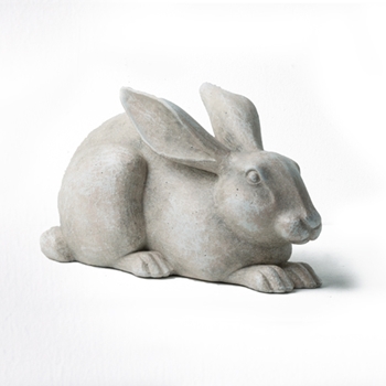 Rabbit Lapin Lunaire V 11W/5D/6H Crouching - Ears down.