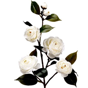 Camellia - White 30in - FSC109-WH