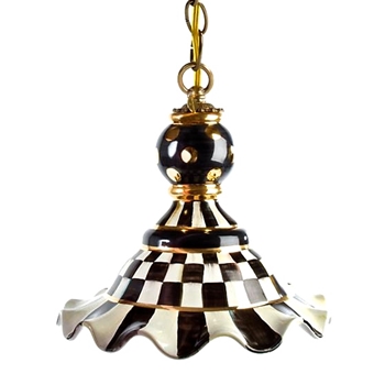 Pendant Courtly Ruffle 12W/11H