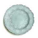 Merletto Aqua Plate 11in