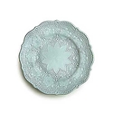 Merletto Aqua Plate 8in