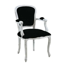 Orleans White Arm Chair