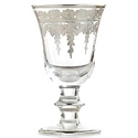 Vetro Silver Wine Goblet