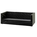 Chester Black Love Seat