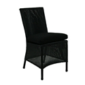Hampsted Black Dining Armless Chair