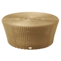 Kingston Natural Sun Lounger Ottoman