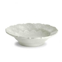 Merletto Atq White Serving Bowl 12in
