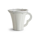 Merletto Atq White Mug 5in