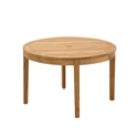 Teak Chat Round Coffee Table