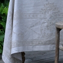 French Melody - Natural Tablecloth