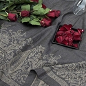 Paisley - Black Tablecloth