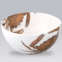 Gilt Crab 8in Bowl