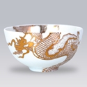 Gilt Dragon 4in Bowl