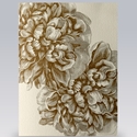 Card/Gold Peony