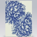 Card/Delft Peony