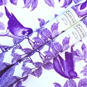 Wrap/Violet Toile